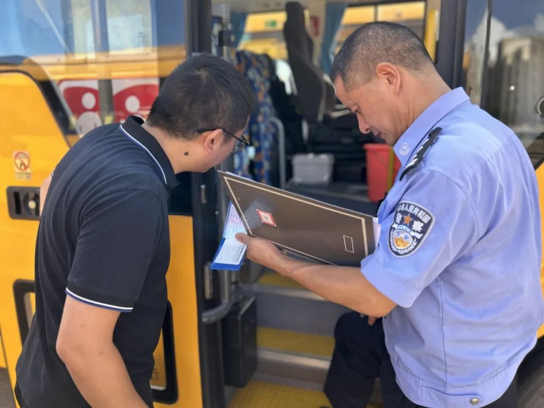 新學期將至,58輛校車接受集中“體檢” 圖片