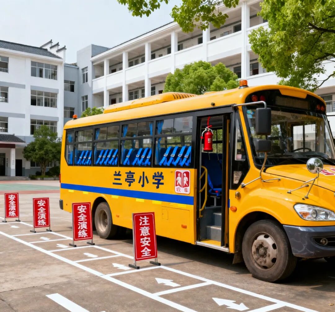 【蘭亭●校車演練】安全“童”行,為愛護(hù)航—蘭亭小學(xué)舉行校車安全演練 【蘭亭●校車演練】安全“童”行,為愛護(hù)航—蘭亭小學(xué)舉行校車安全演練