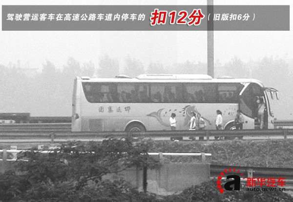 新版交規(guī)全面解析之“客車/貨車處罰篇”