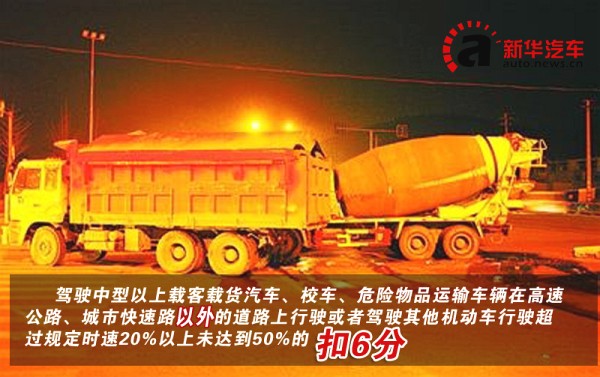 新版交規(guī)全面解析之“客車/貨車處罰篇”