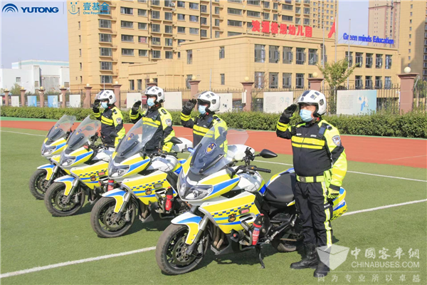 讓交通安全根植孩子心底，宇通&amp;amp;壹基金交通安全公益行走進魯鄂兩省