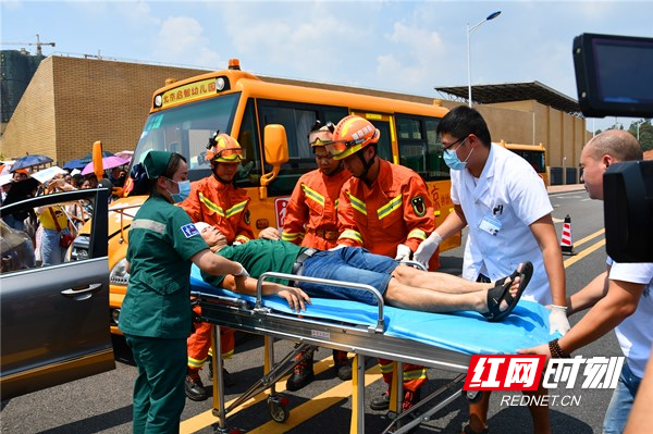 邵陽：新邵縣，培訓＋實戰 筑牢校車安全堤