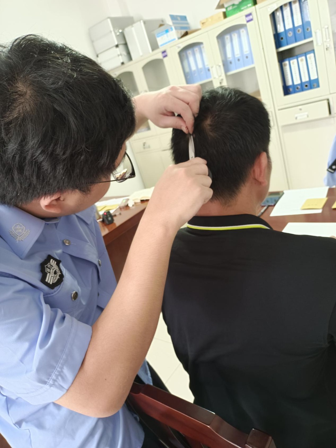 防毒駕 保平安，三亞吉陽區開展校車司機毛發檢測工作