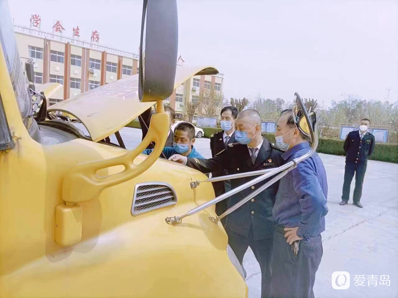 萊西：交運(yùn)97部校車體檢迎24日中考生返校復(fù)課