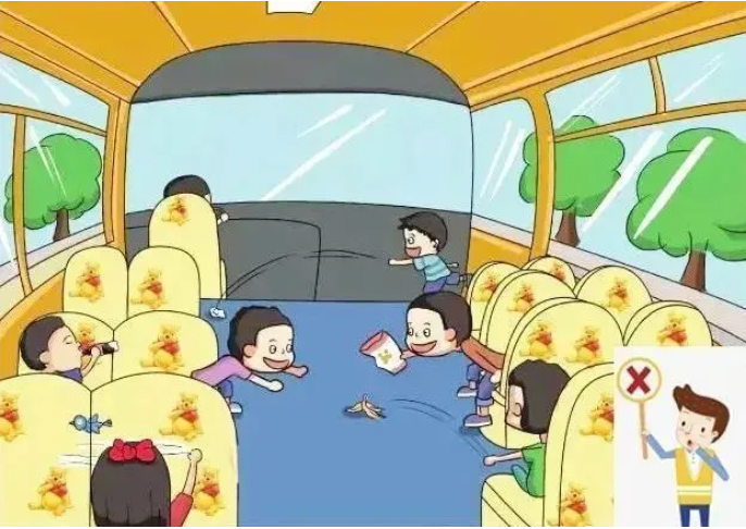 【沈家中學,中心校-安全】學生乘坐校車安全指南 圖片