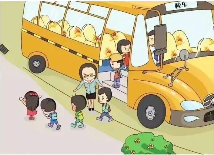 【沈家中學,中心校-安全】學生乘坐校車安全指南 圖片