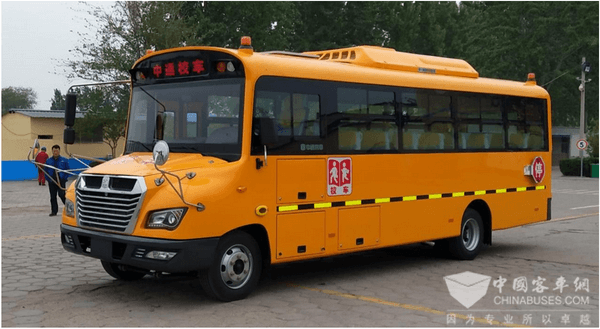 安全不放假！中通客車攬德耀校車200臺校車大單