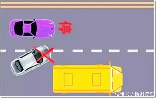 交警提醒：對著校車鳴喇叭打閃光燈，記6分罰200元！