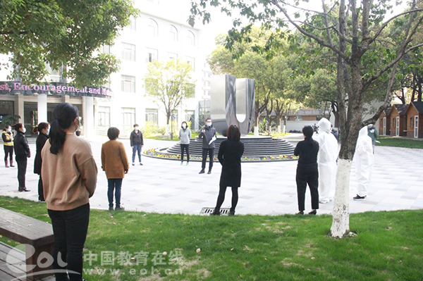 即將復學如何做好疫情防控？杭實外開展“情景式”防疫演練，提升疫情防控應急處置能力