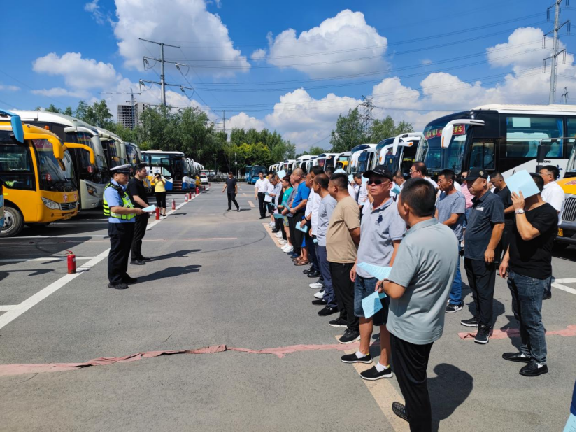 【平安校園】長春經開區教育系統開展2023年秋季開學前校車安全檢查工作 圖片