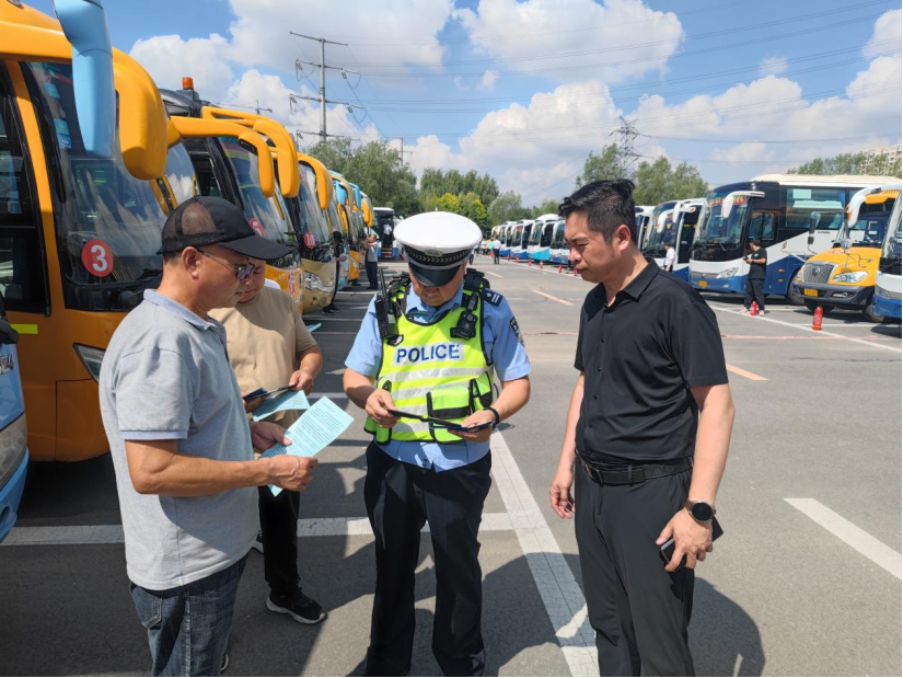 【平安校園】長春經開區教育系統開展2023年秋季開學前校車安全檢查工作 圖片
