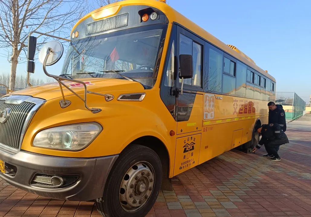 萊西231部溫馨校車進入寒假模式/ 圖片