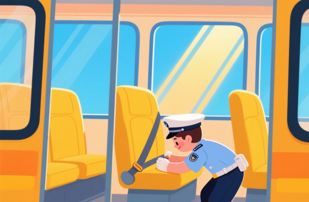 秋季開學(xué),你家孩子坐的校車被“查”了...... 秋季開學(xué),你家孩子坐的校車被“查”了......