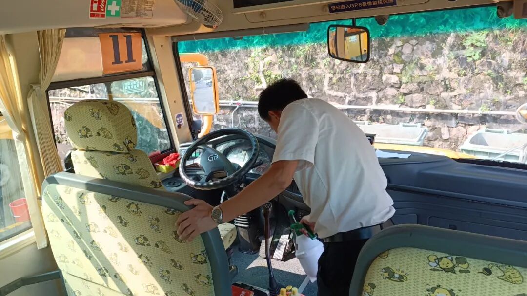 開學倒計時！三水運發開展校車安全檢查，護航學生平安“上學路”