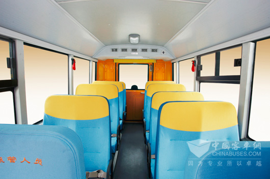 宇通校車內(nèi)部
