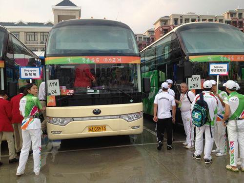 宇通客車24小時貼心服務保障南京亞青會暢行無憂/ 宇通客車24小時貼心服務保障南京亞青會暢行無憂
