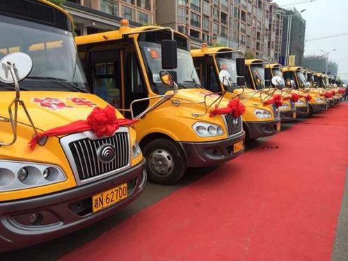 45輛宇通輕型校車交付使用/ 45輛宇通新校車交付使用