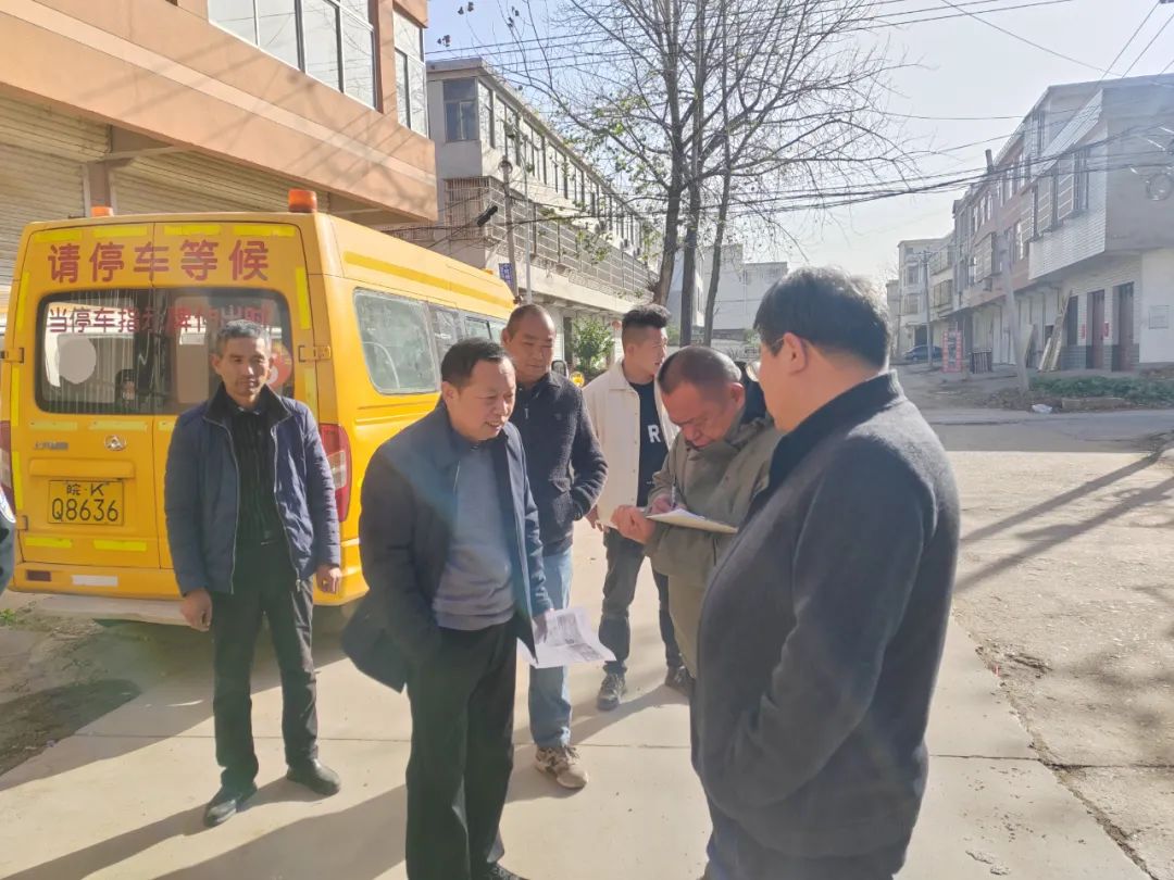 為愛護航 平安校車伴我行——許堂鄉開展2023年冬季校車安全專項檢查 圖片