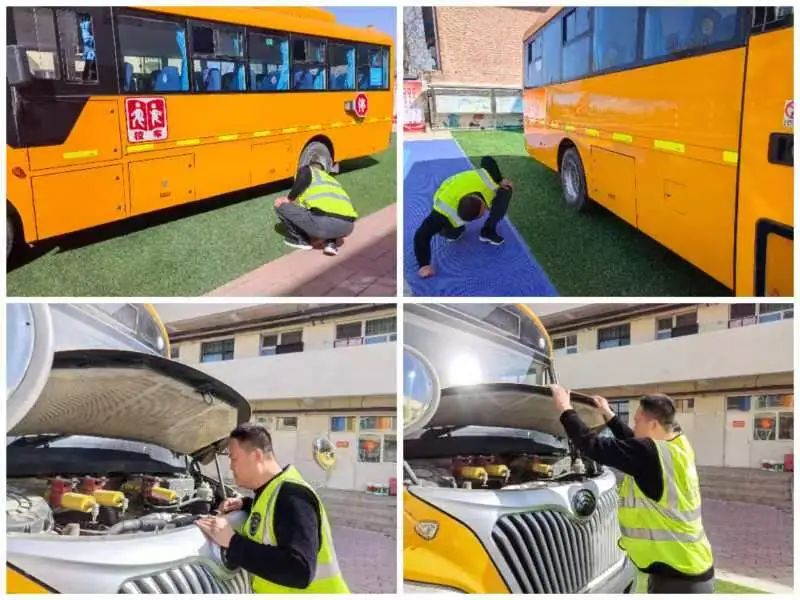 生命至高無上,安全責任為天 唐縣浩正公司校車安全演練 圖片